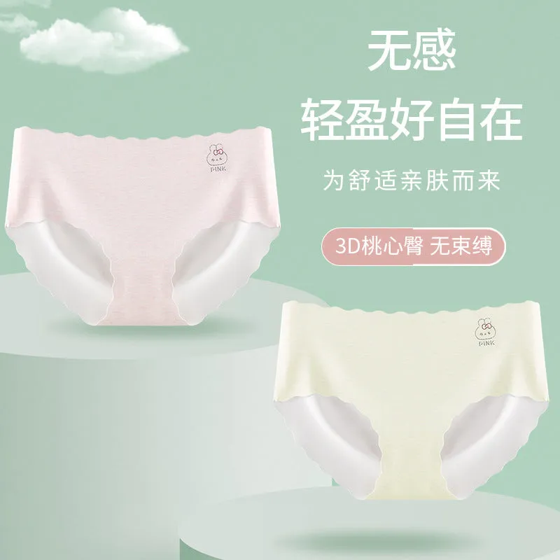 无痕莫代尔少女内裤 Young Girls Puberty Seamless Modal Underwear (3 Pieces)