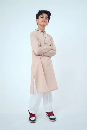 2PC Boy - Solid Textured Cambric Suit