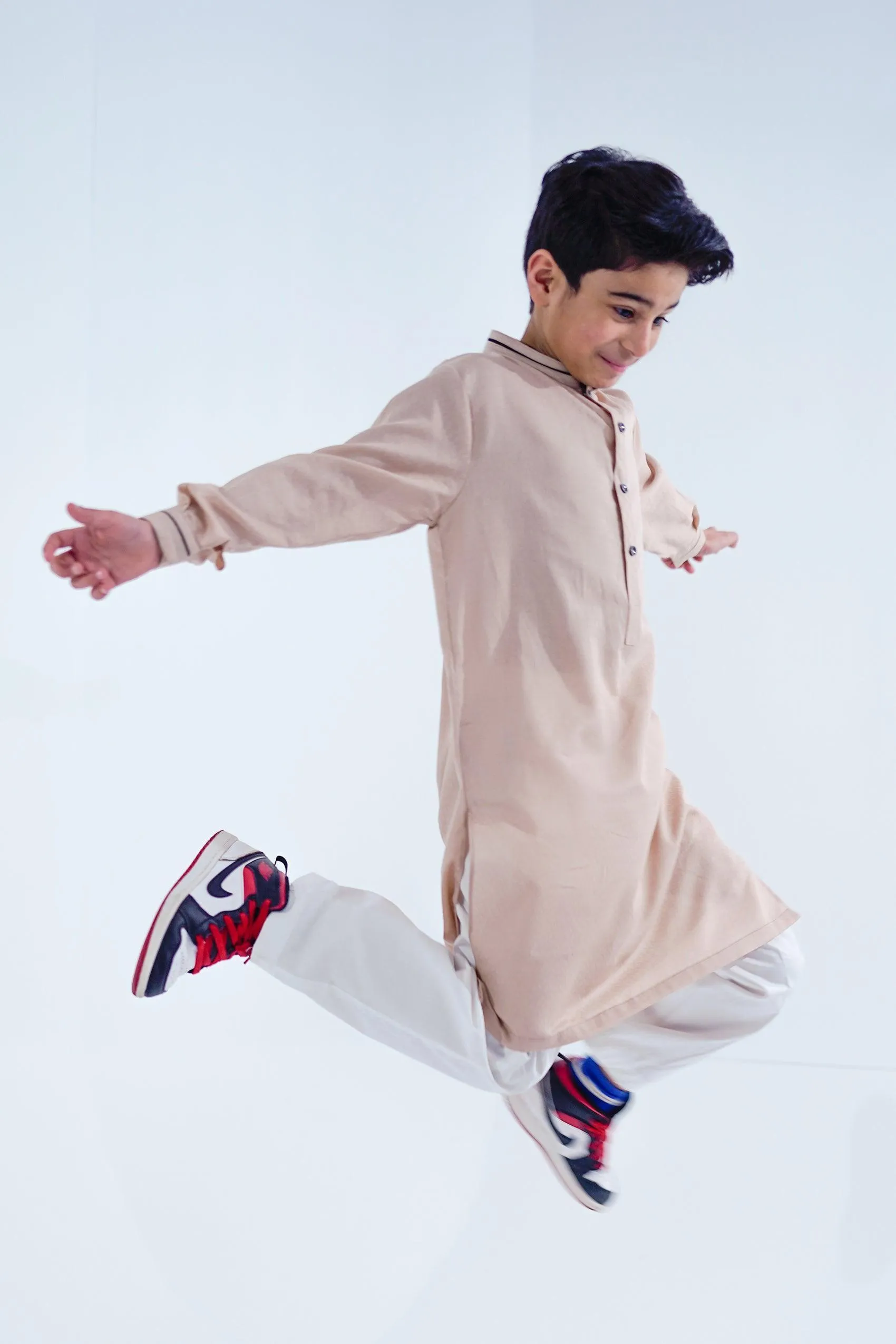 2PC Boy - Solid Textured Cambric Suit