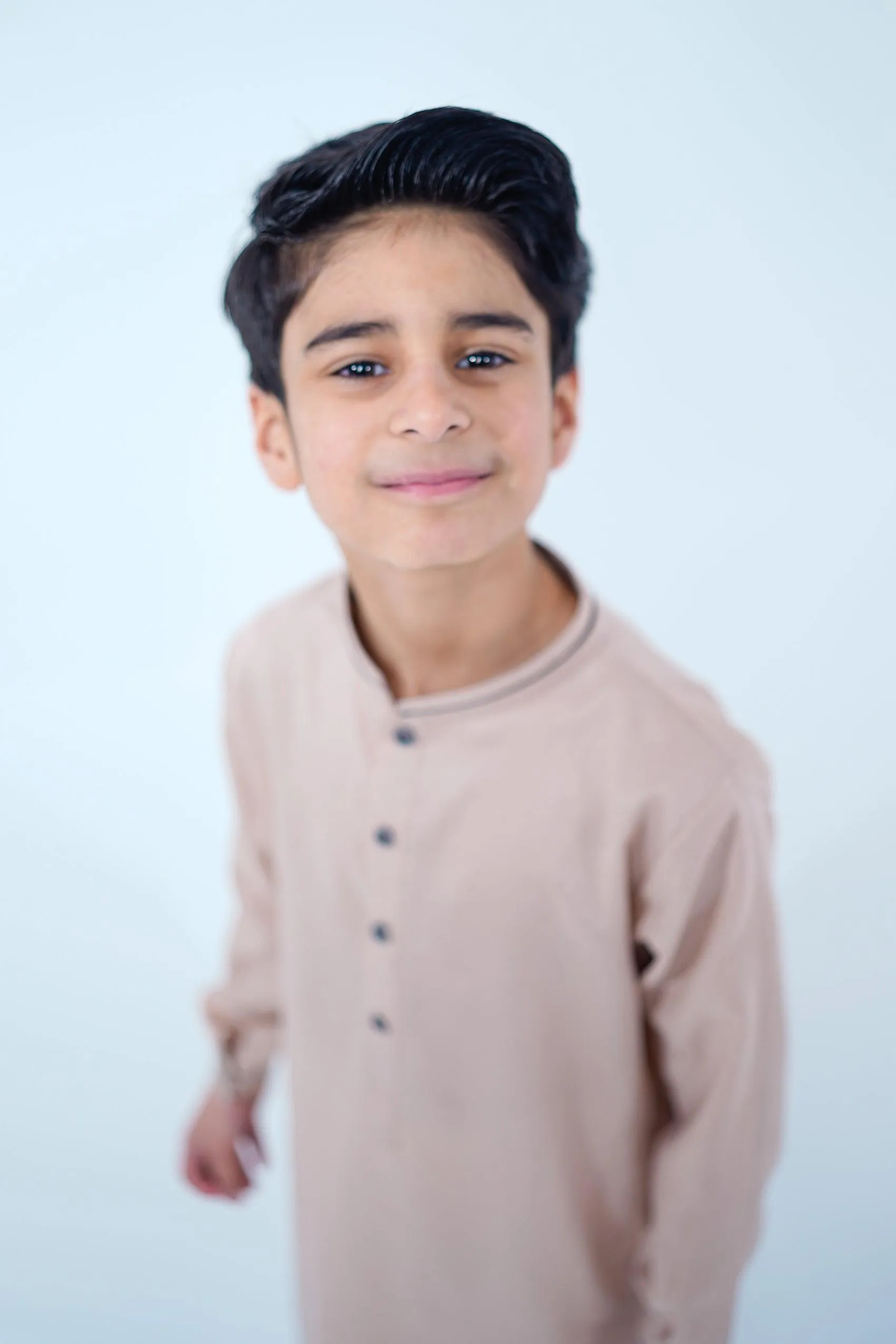 2PC Boy - Solid Textured Cambric Suit
