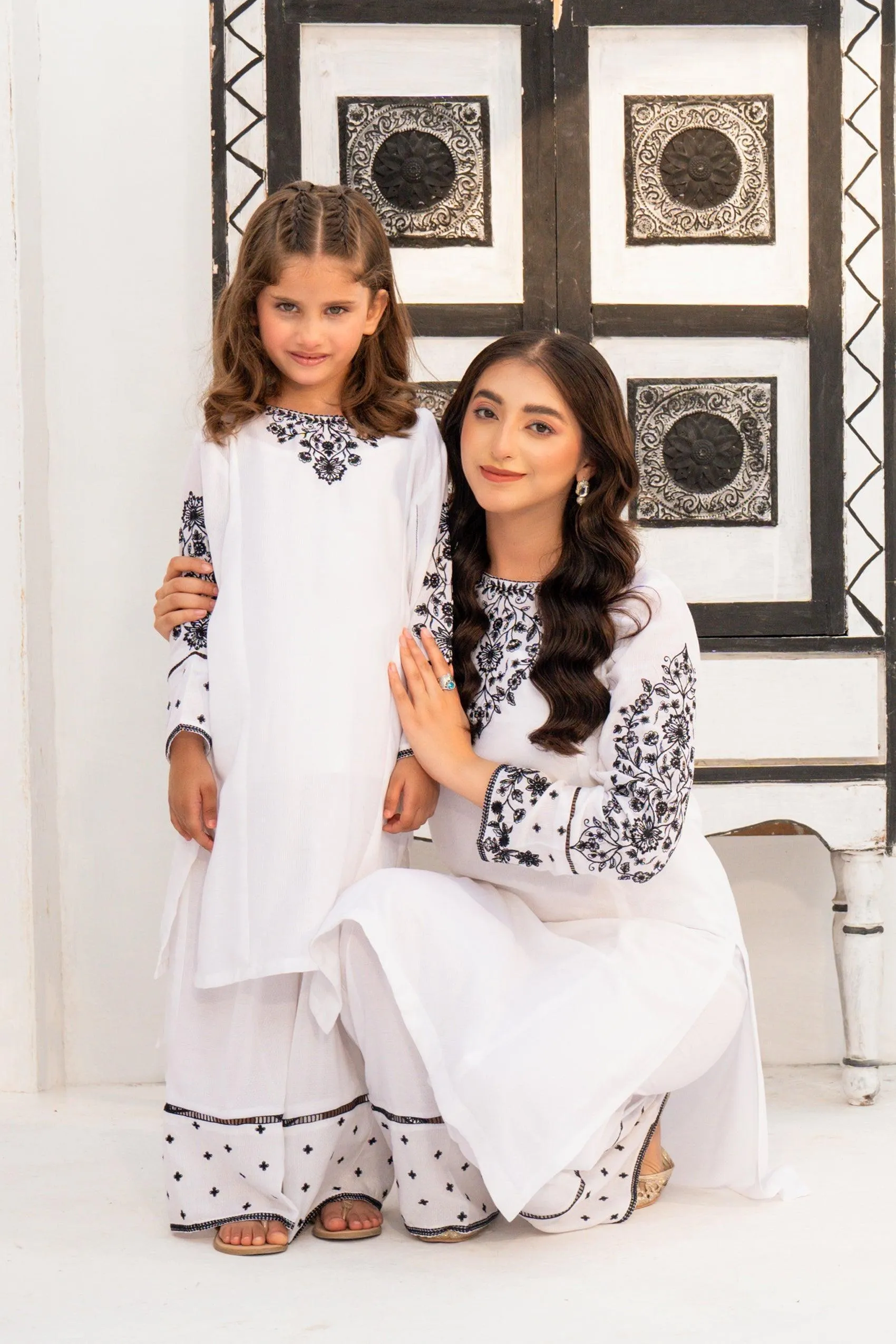 2PC - Embroidered Textured Lawn Suit
