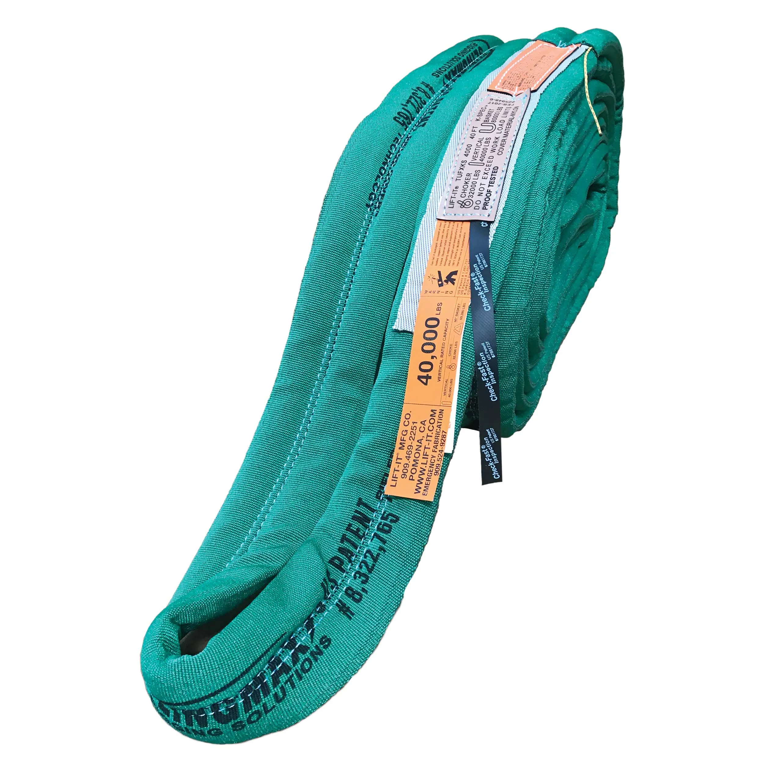 4" x 14' Endless Twin-Path® High Performance Roundsling | Vertical Cap: 30,000 lbs.