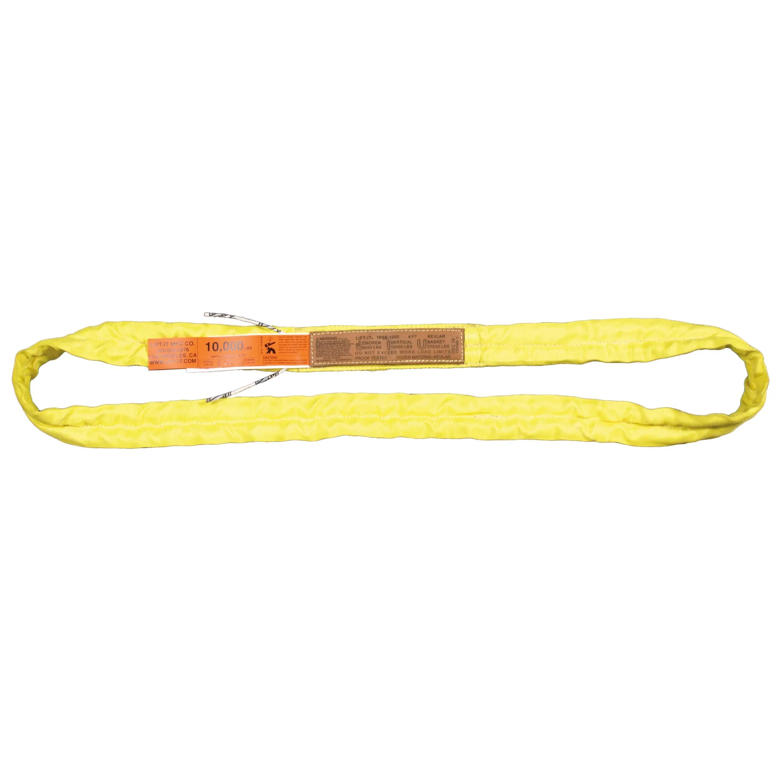 4" x 18' Twin-Path® Sparkeater® High Performance Roundsling | Vertical Cap: 60,000 lbs.