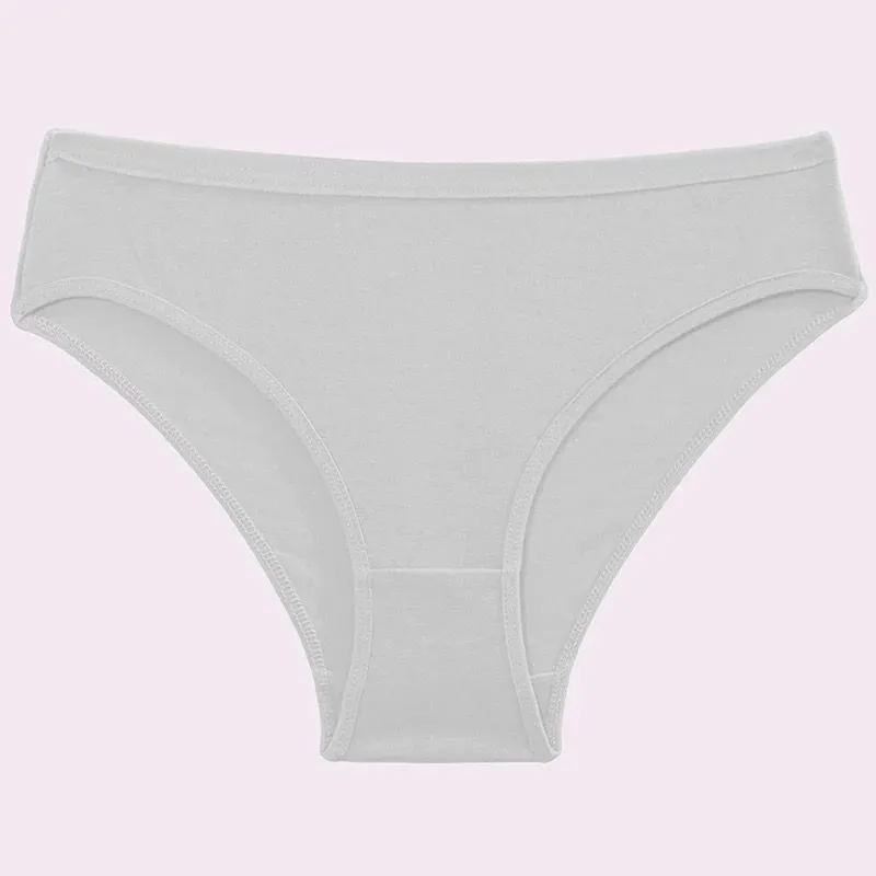 5PCS Cotton Panties Women Sexy Transparent Heart