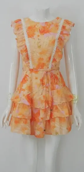 Apparel- One and Only Dolman Sleeve Floral Mini Dress