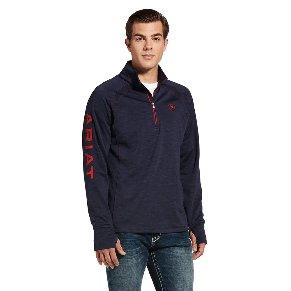 Ariat Mens Team Tek 1/2 Zip Sweatshirt