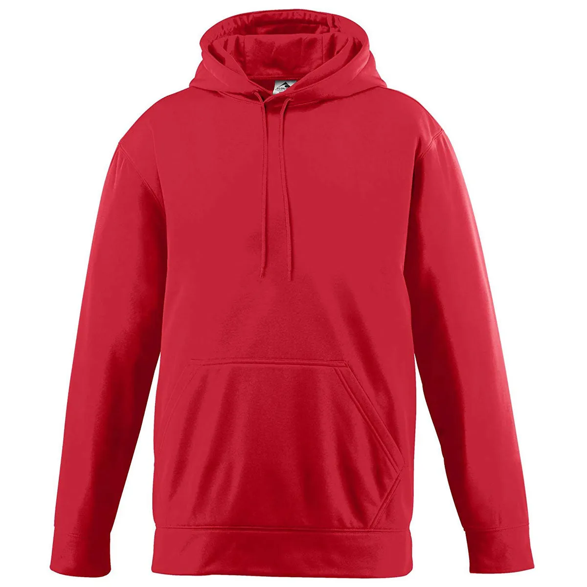 Augusta Sportswear Men's Red Wicking Fleece Hood