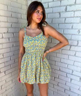 BEEN LOOKING FOR YOU FLORAL BUBBLE DRESS