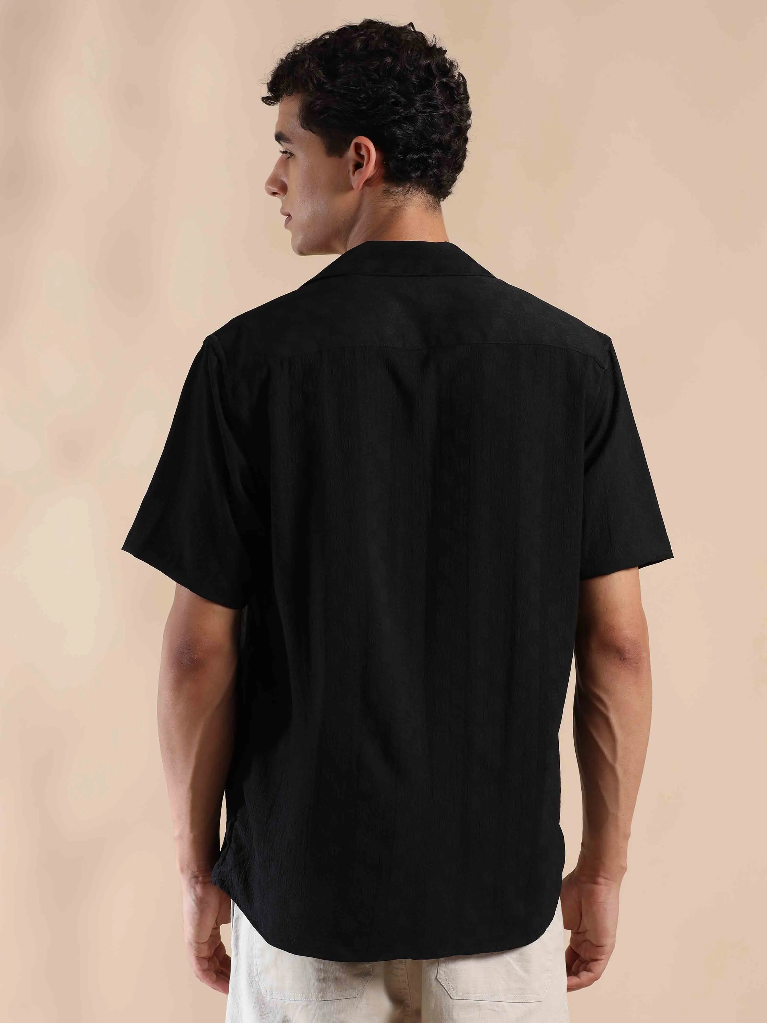 Black Sands Sunset Popcorn Shirt