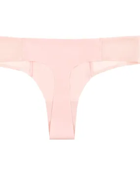 Brandi Mesh Thong | Rose Quartz
