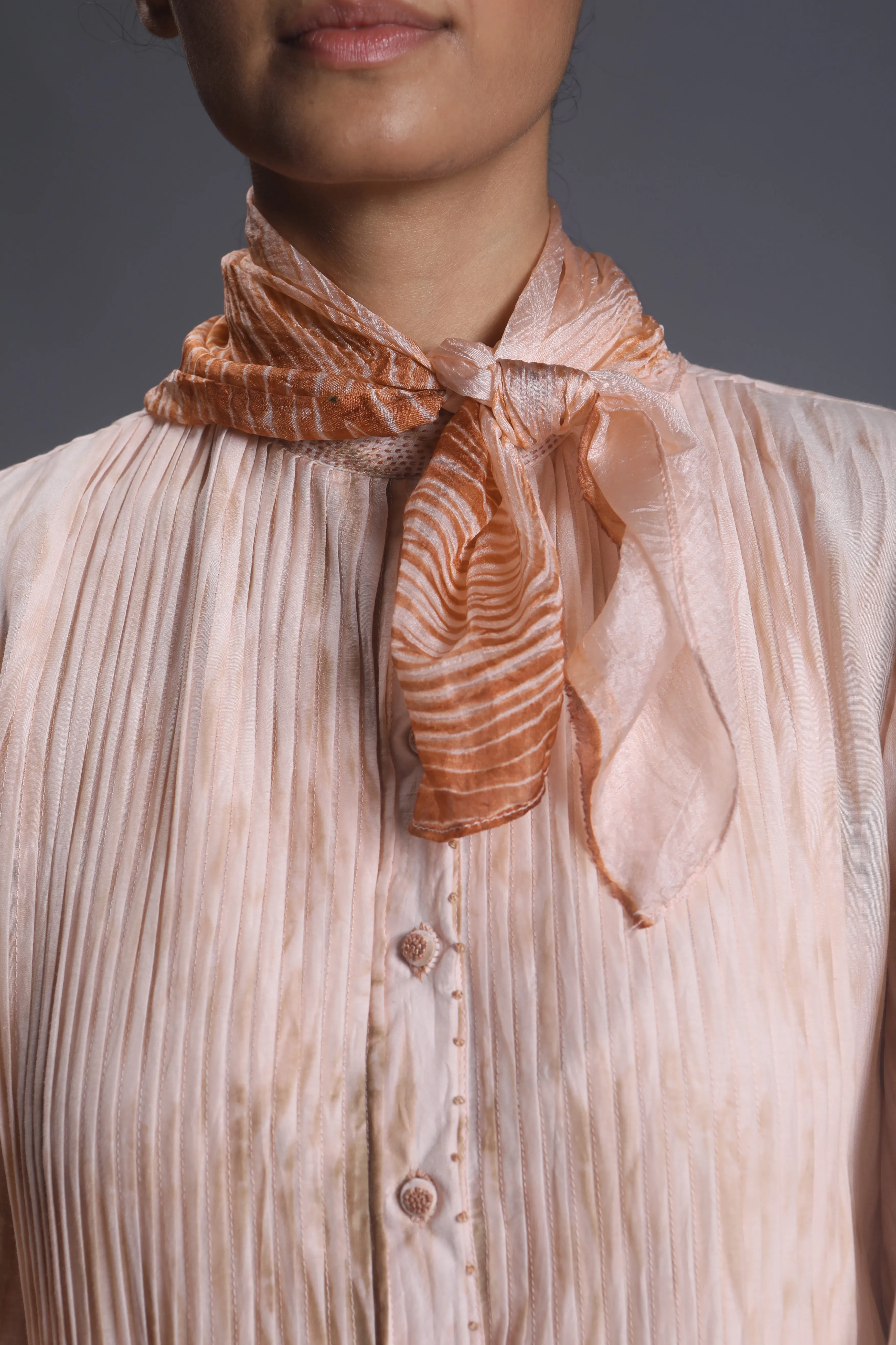 Brown Textured Shirt