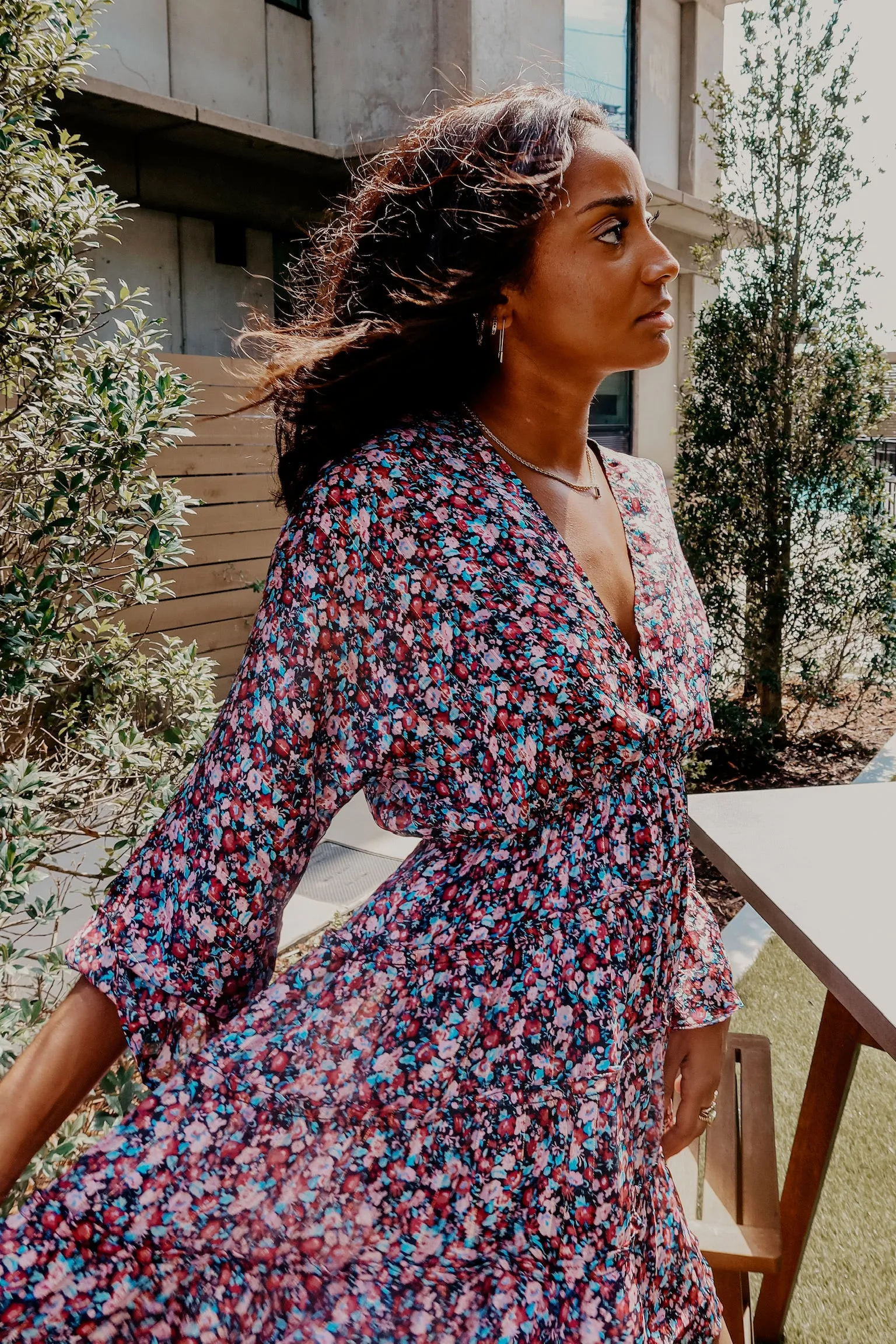Buddylove Lennon High-Low Dress - Passion Punch