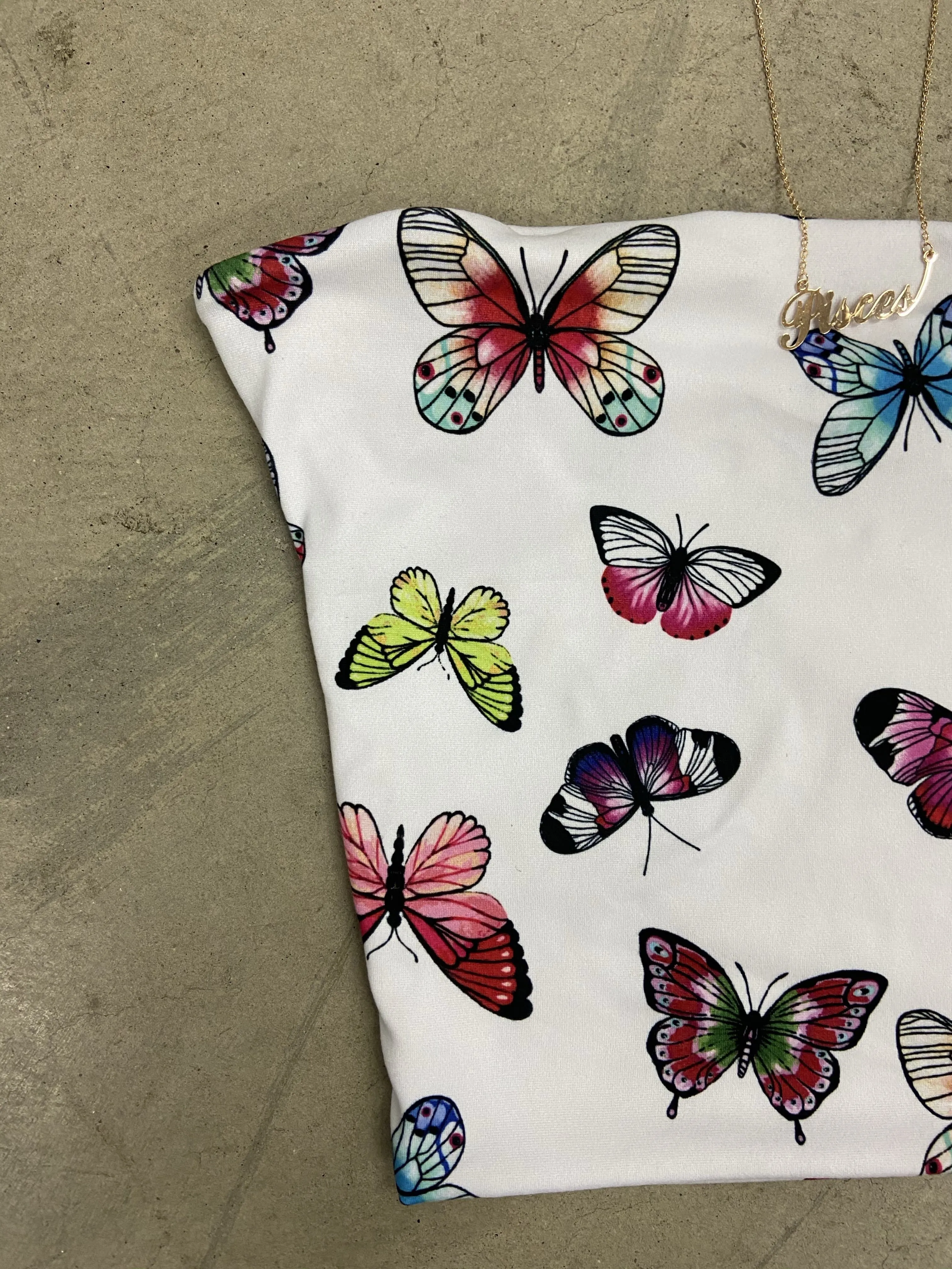 Butterfly Tube Top