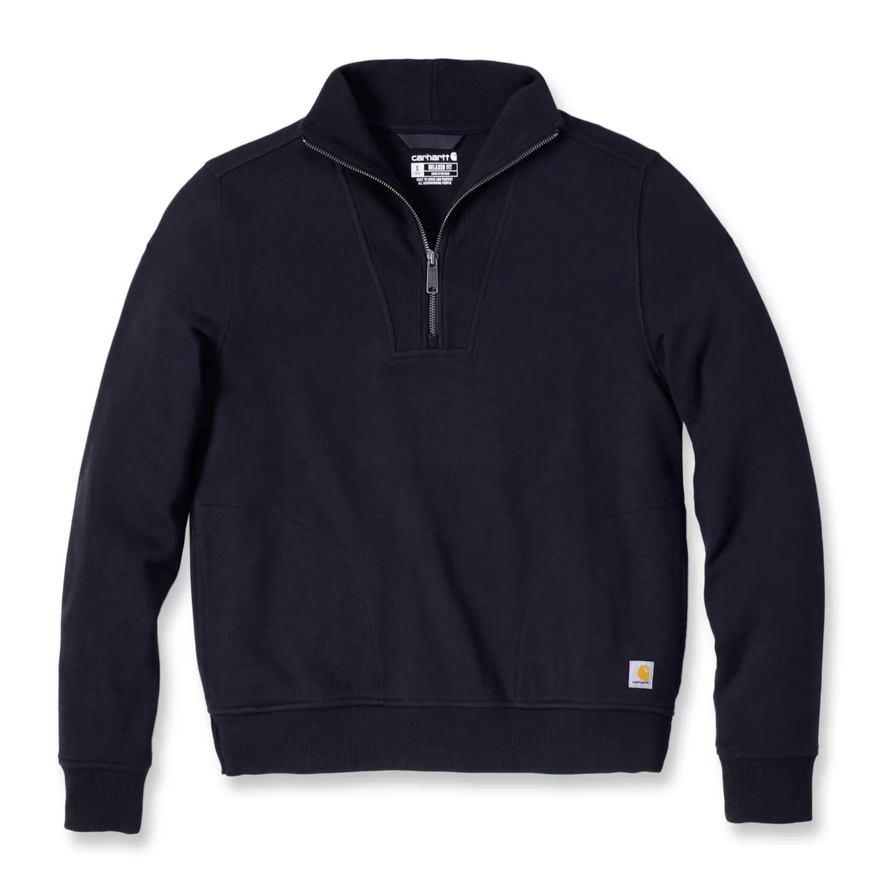 Carhartt Womens Relaxed Fit Midweight Tencel Fiber Series Half-Zip Sweatshirt 106451