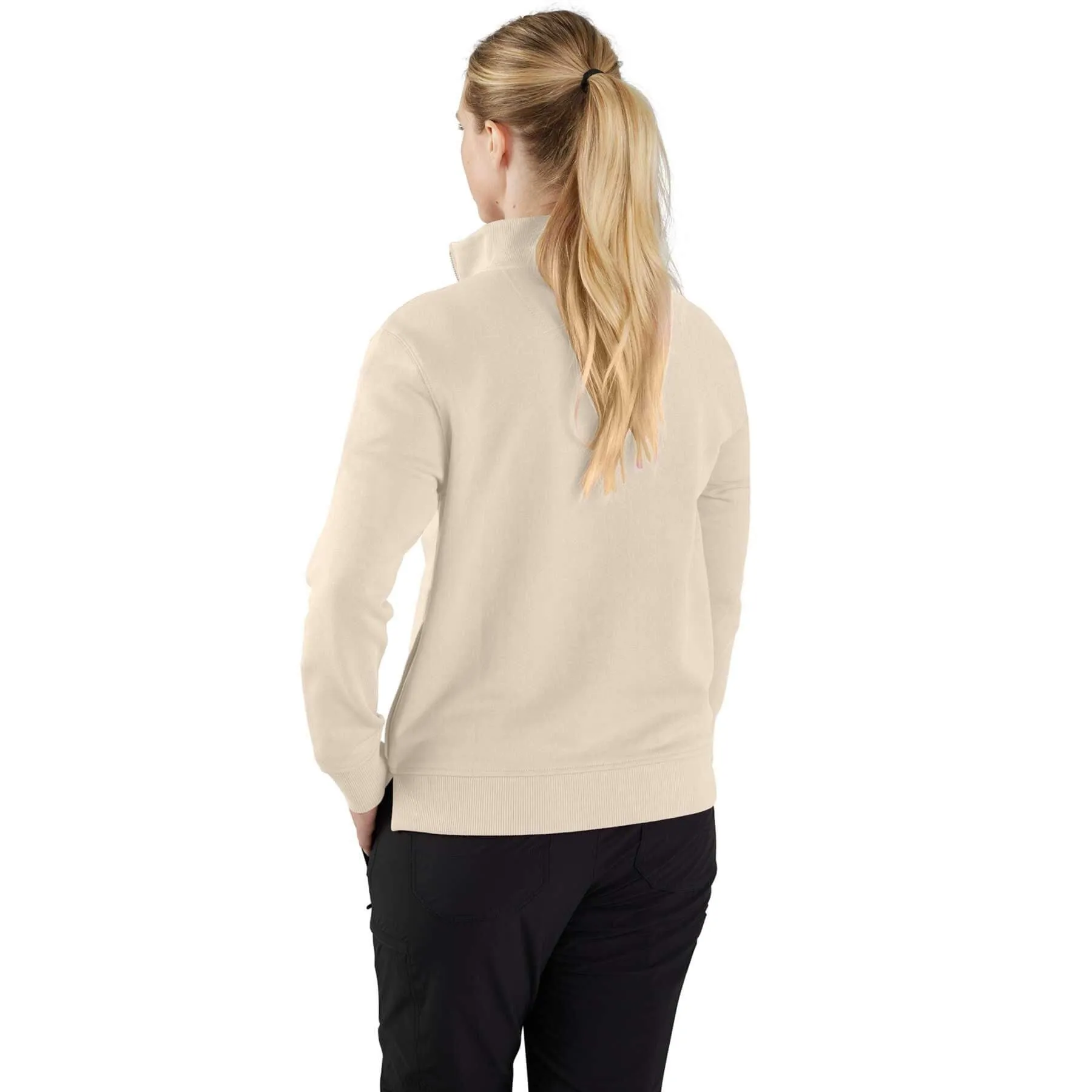 Carhartt Womens Relaxed Fit Midweight Tencel Fiber Series Half-Zip Sweatshirt 106451