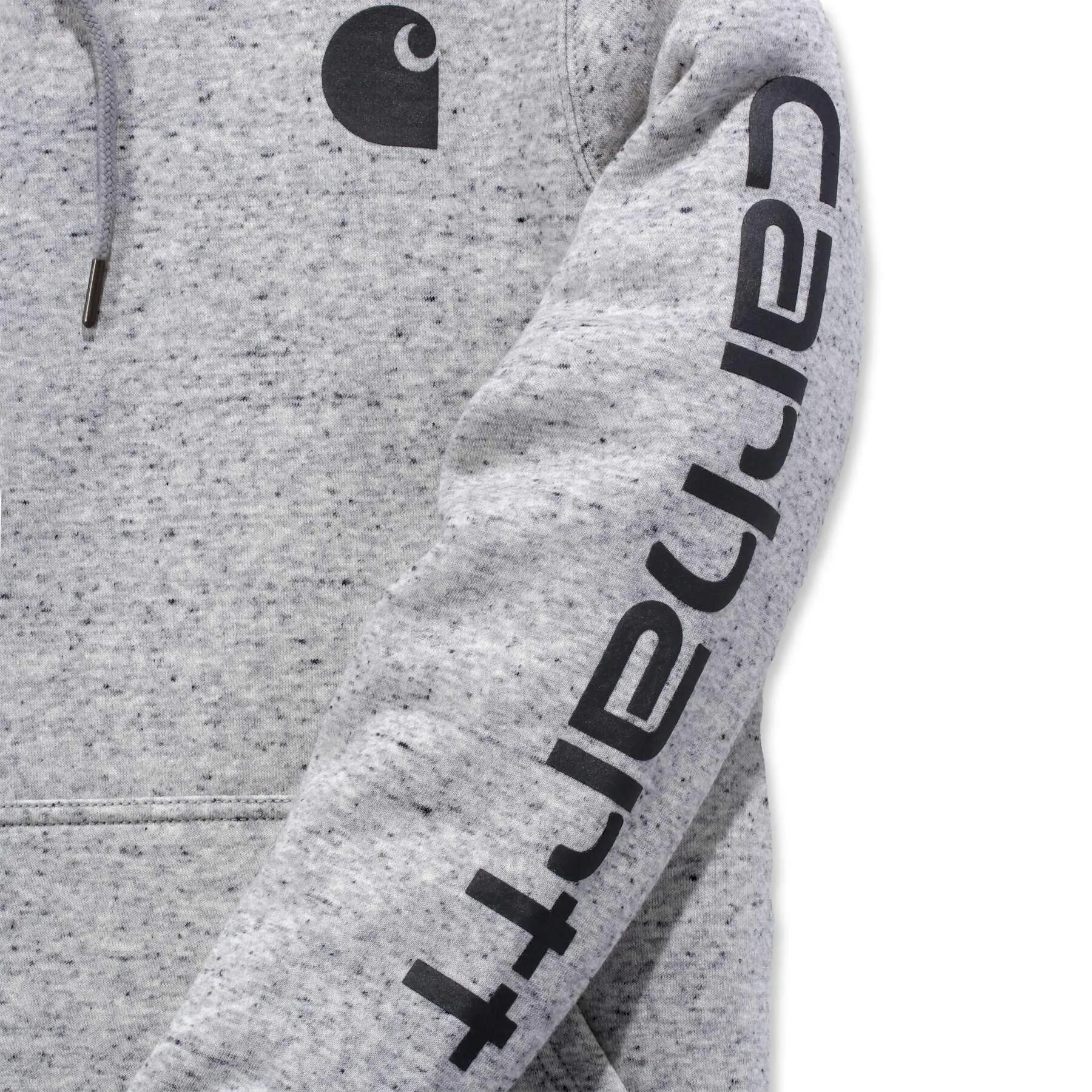 Carhartt Womens Sleeve Graphic Logo Hooded Sweatshirt 102791