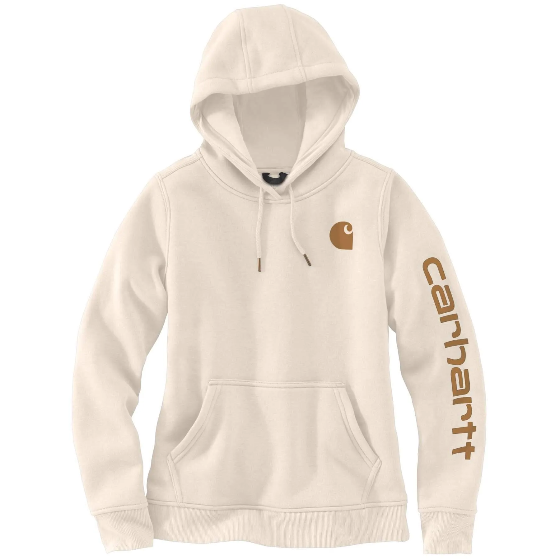 Carhartt Womens Sleeve Graphic Logo Hooded Sweatshirt 102791