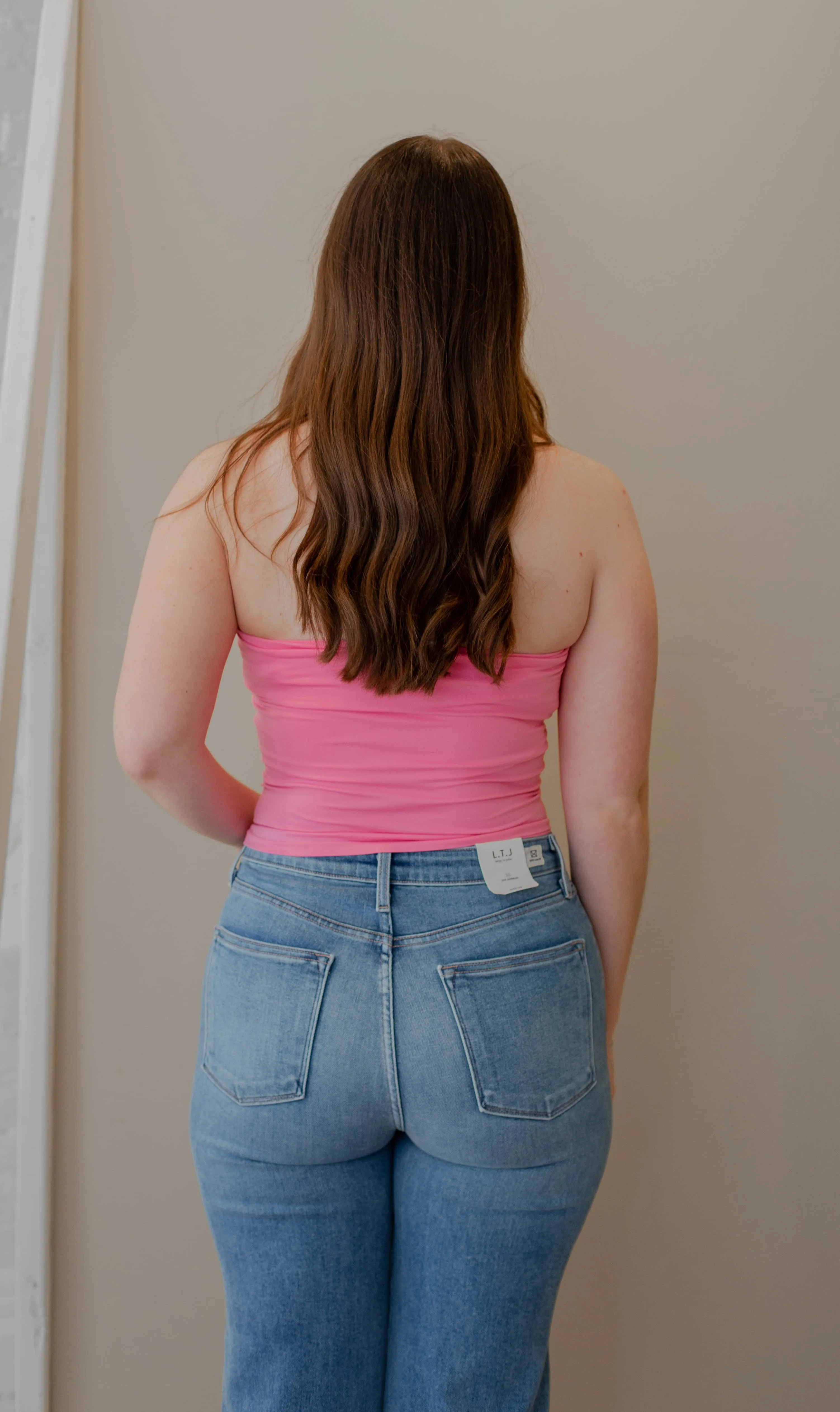Chance Of A Lifetime Pink Tube Top