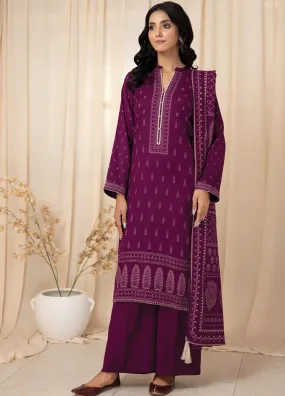 D#1001A LSM Lakhany Cashmi Vool Printed Collection 1022 V-1