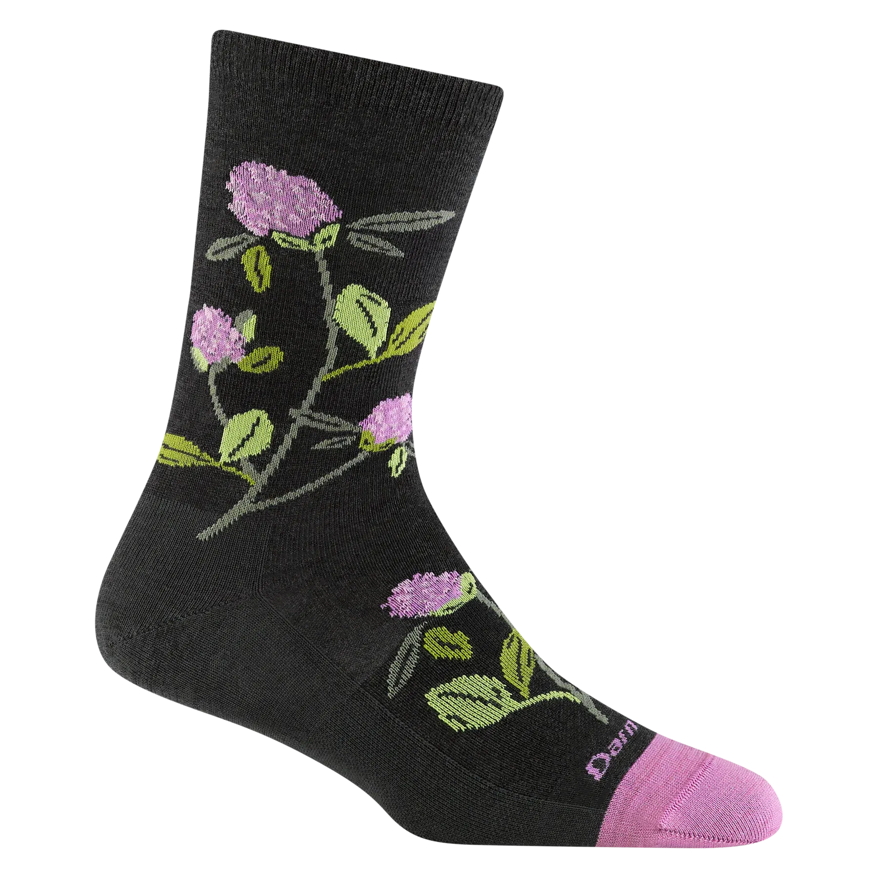 Darn Tough - Women's Blossom Lifestyle Crew Sock 6104 - Charcoal
