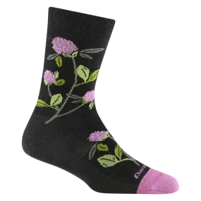 Darn Tough - Women's Blossom Lifestyle Crew Sock 6104 - Charcoal