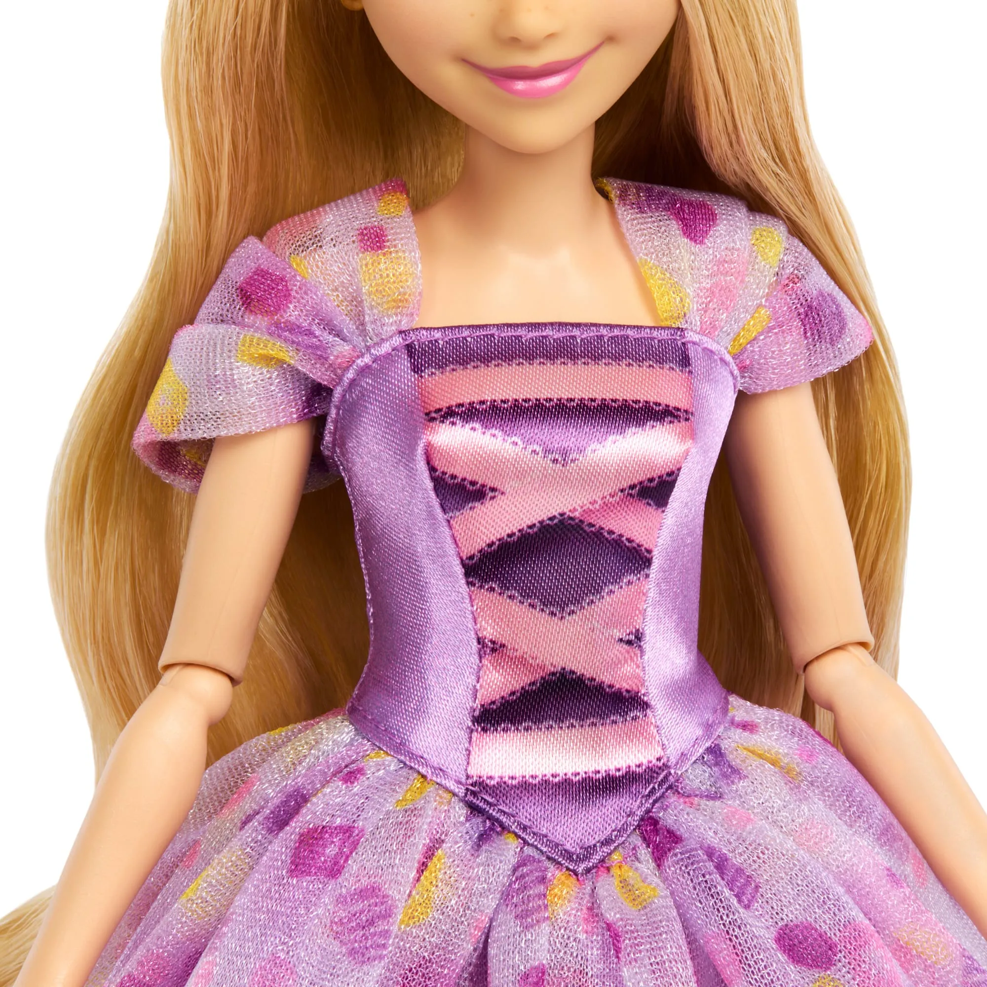 Disney Princess Birthday Celebration Rapunzel Fashion Doll, Inspired By Tangled Movie, Gifts For Kids & Collectors