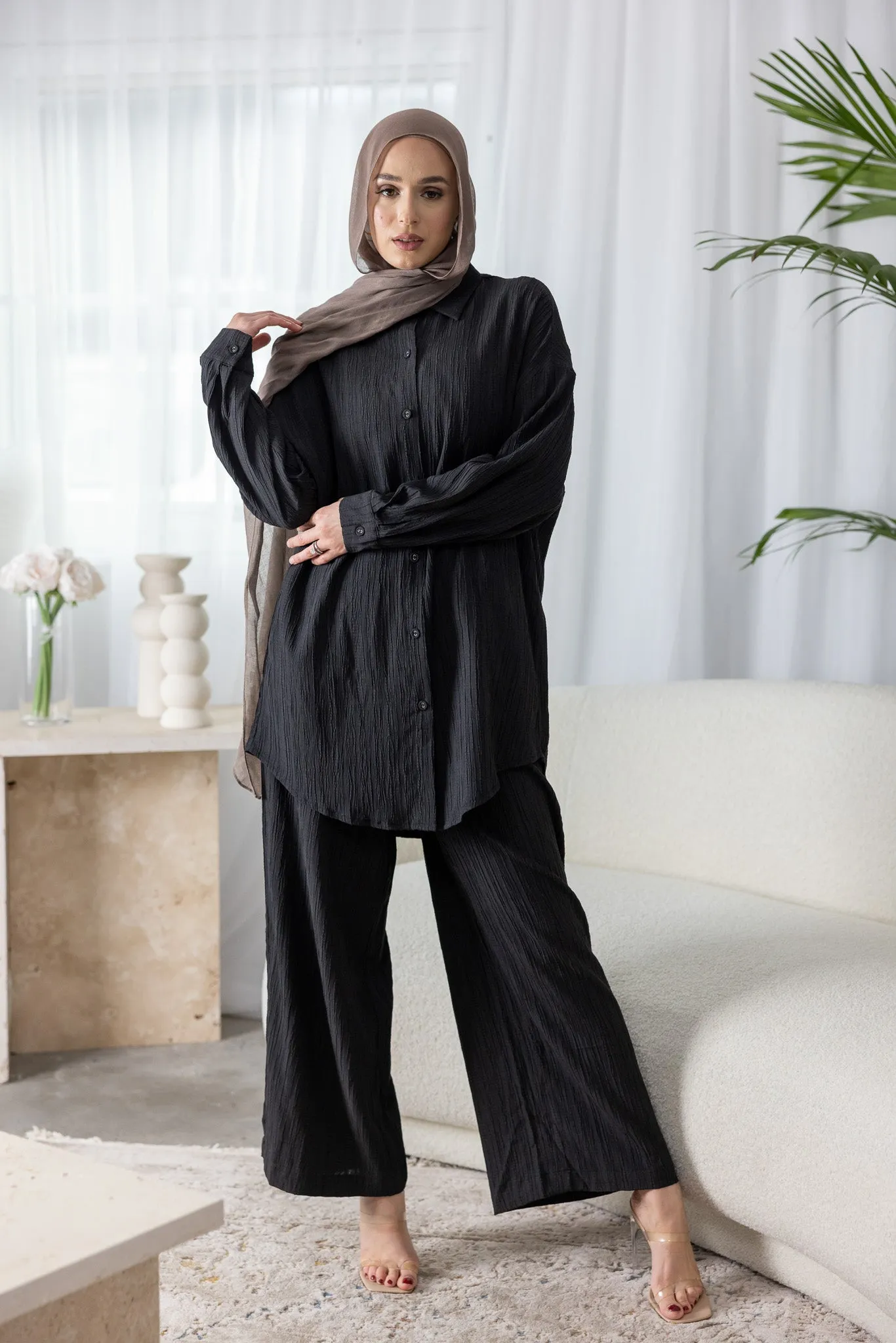 Dream Longline Textured Shirt