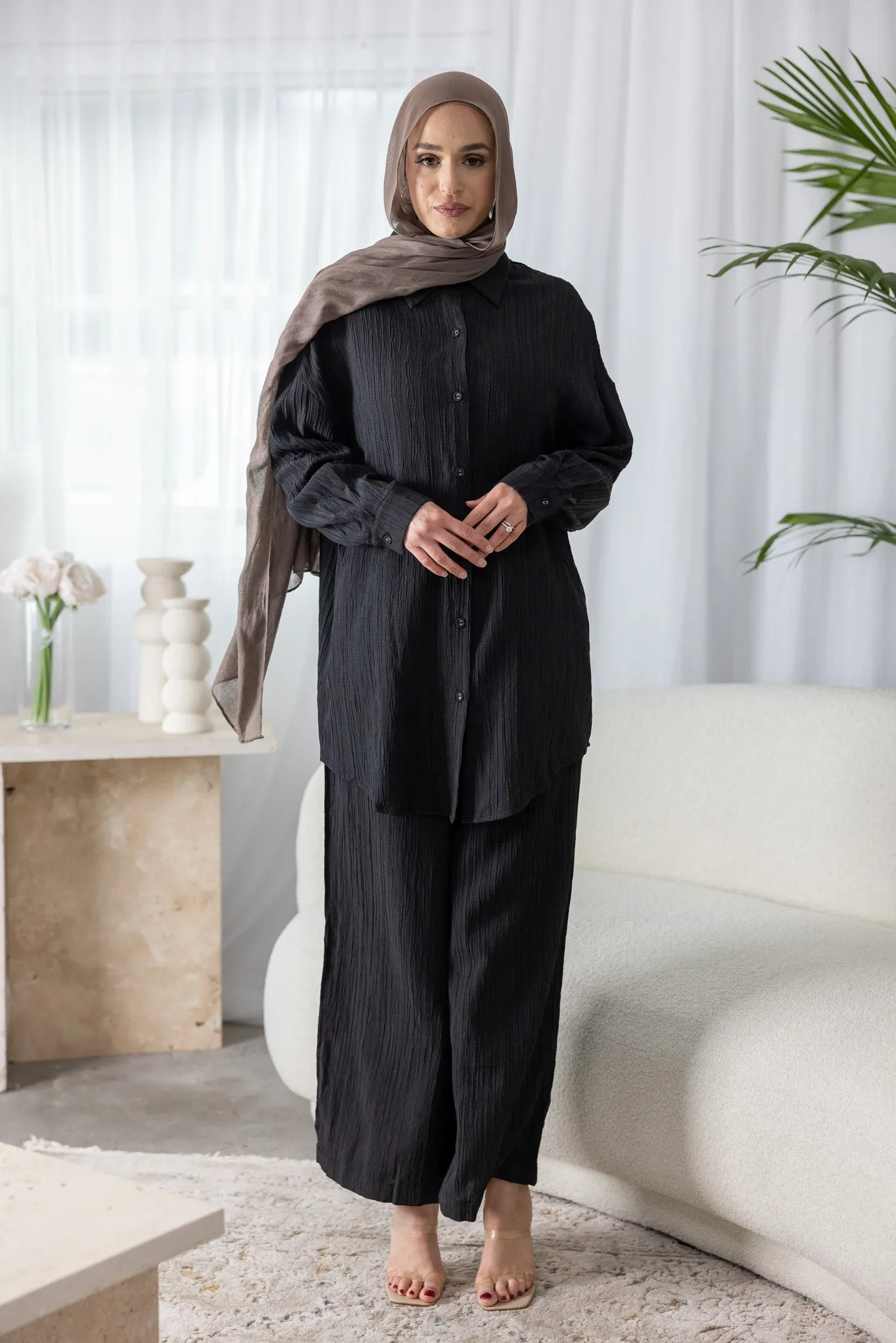 Dream Longline Textured Shirt