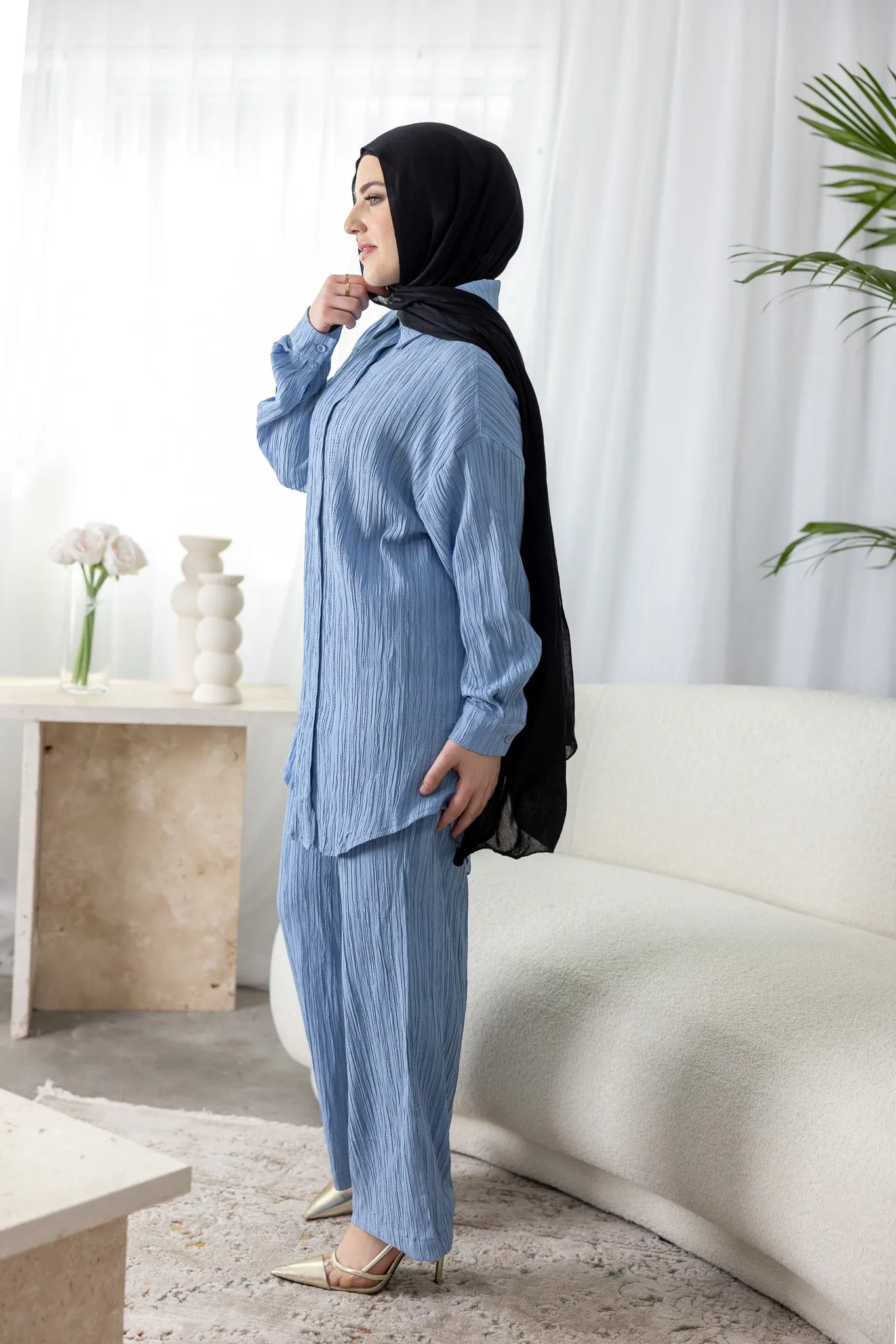 Dream Longline Textured Shirt