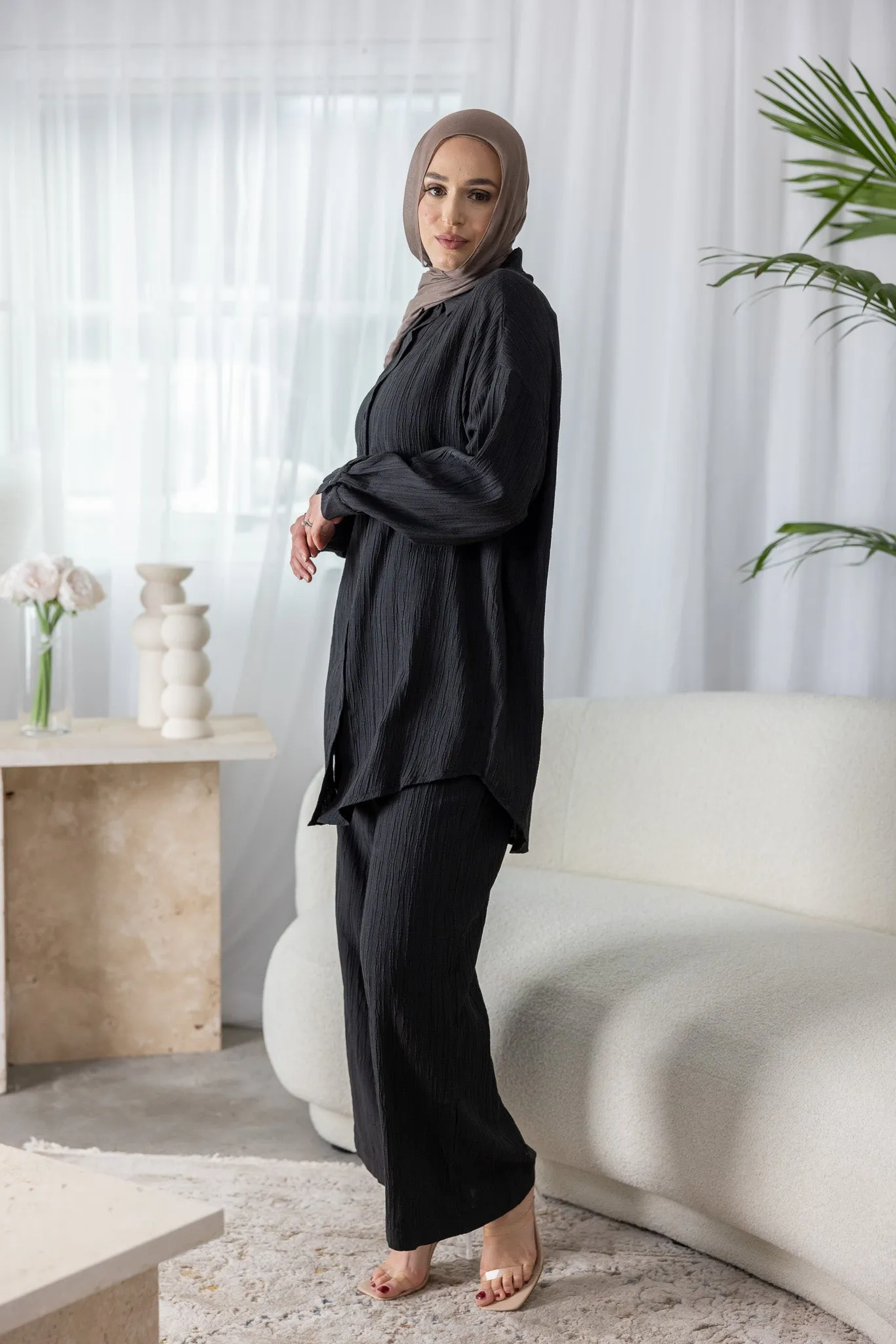 Dream Longline Textured Shirt