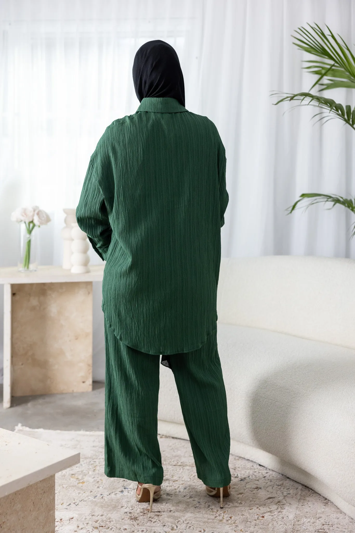 Dream Longline Textured Shirt