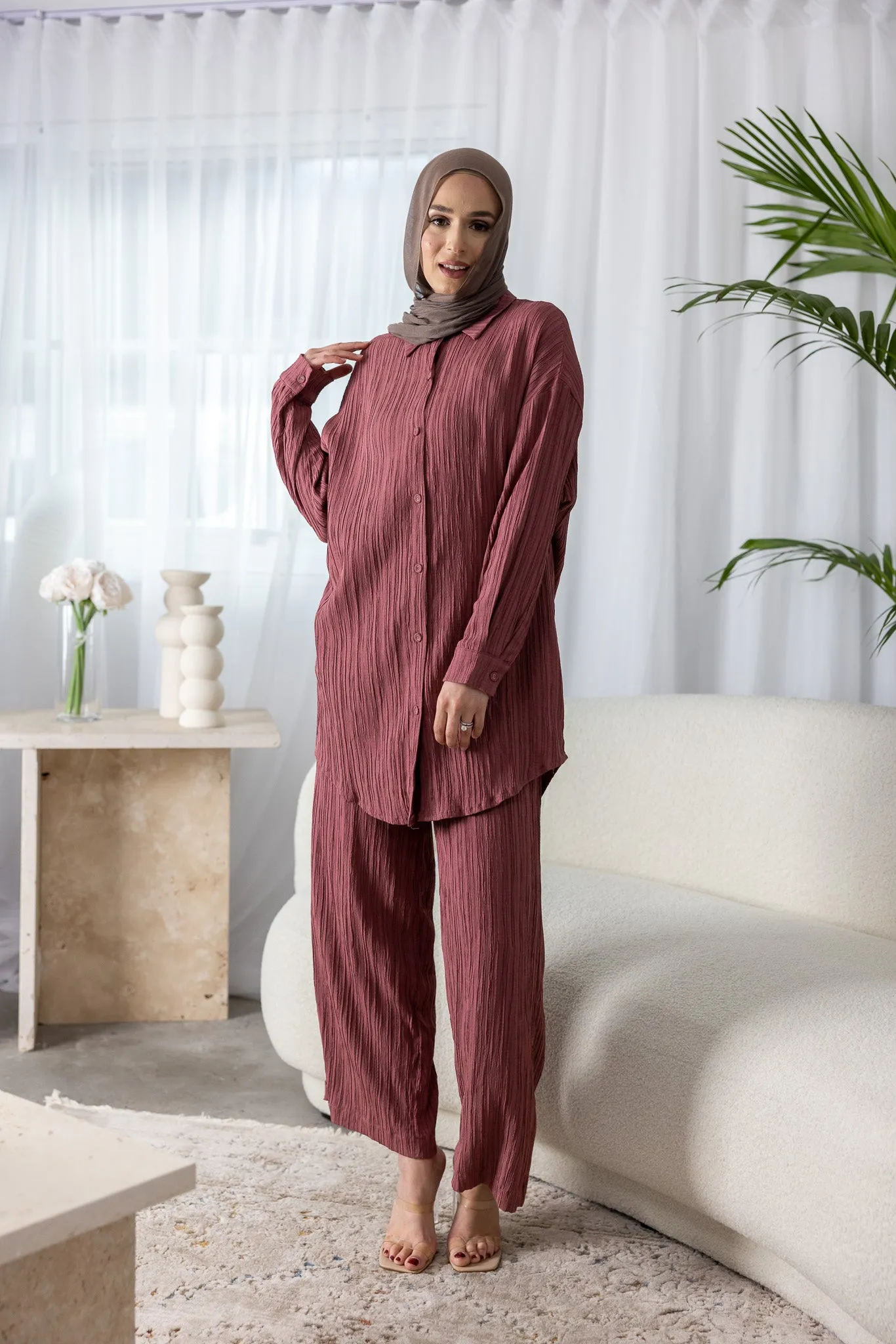 Dream Longline Textured Shirt