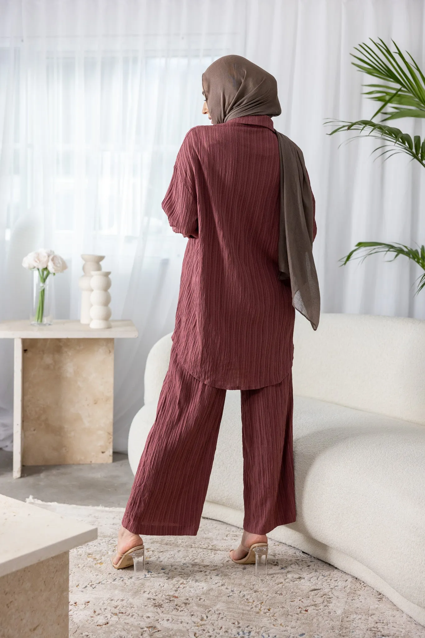 Dream Longline Textured Shirt