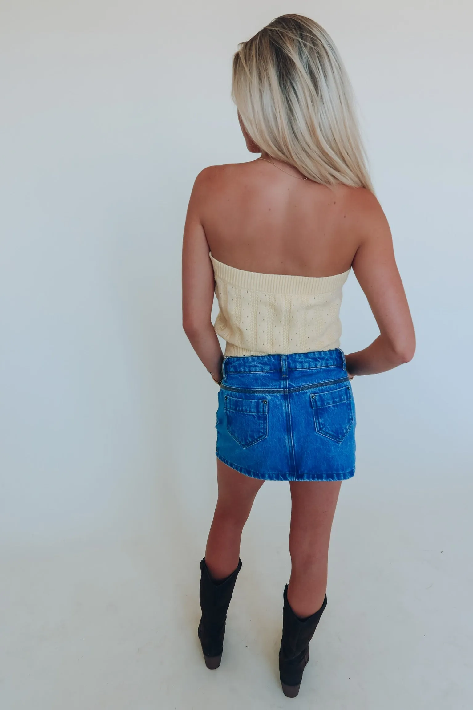 Emmy Floral Knit Tube