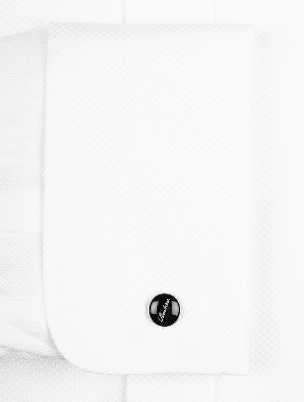 Fitted Body Evening Dress Shirt White
