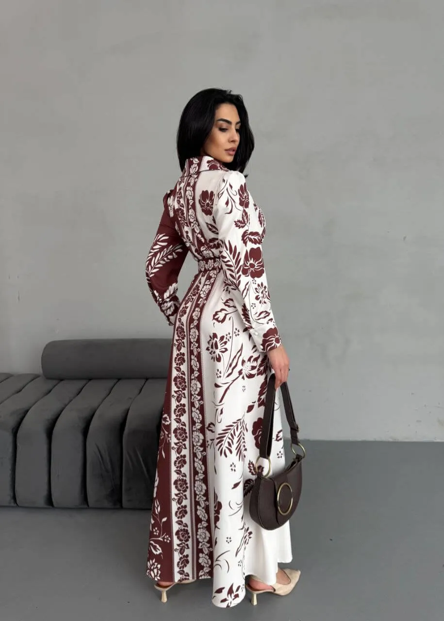 Floral Print Maxi Dress for Women