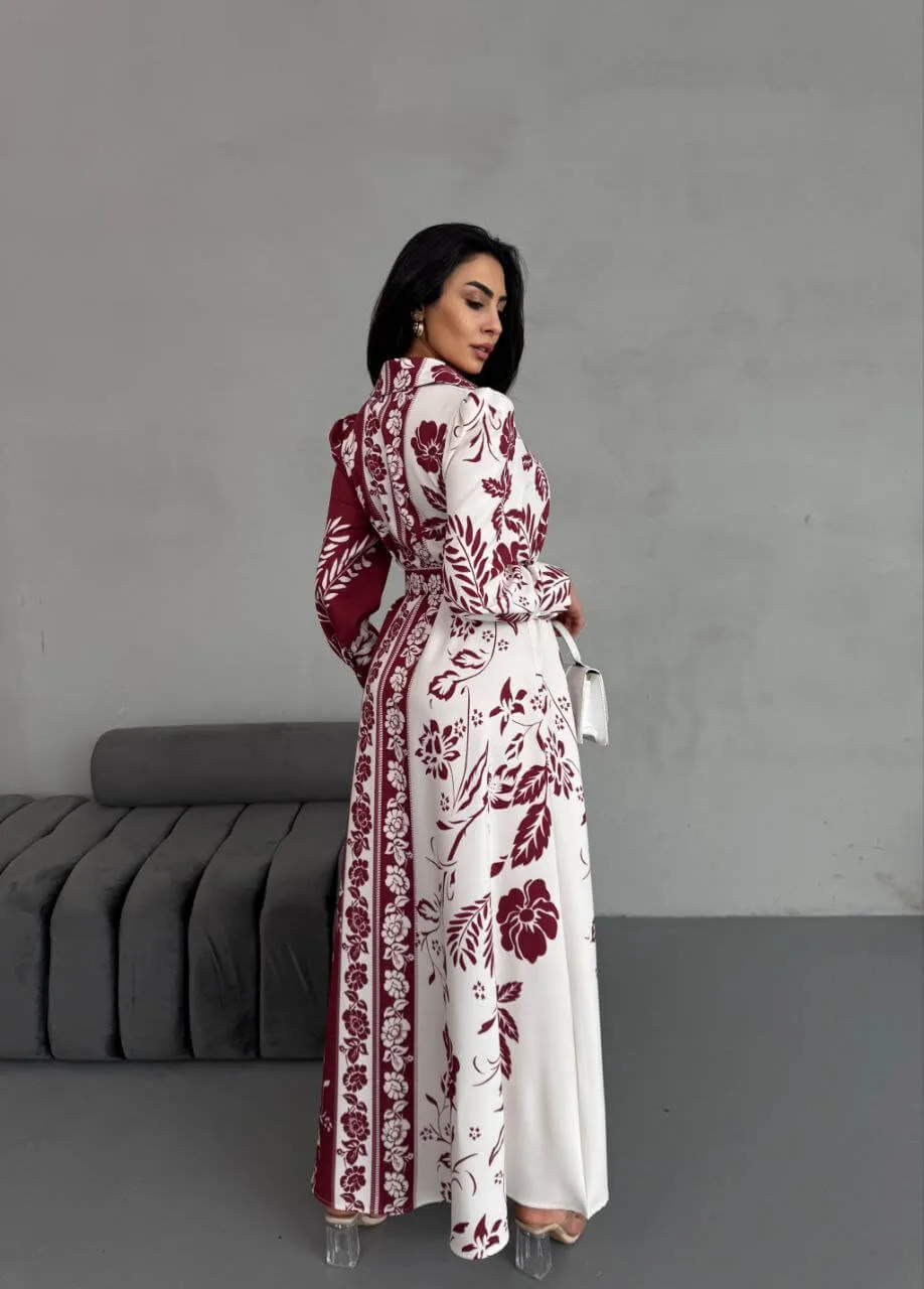 Floral Print Maxi Dress for Women