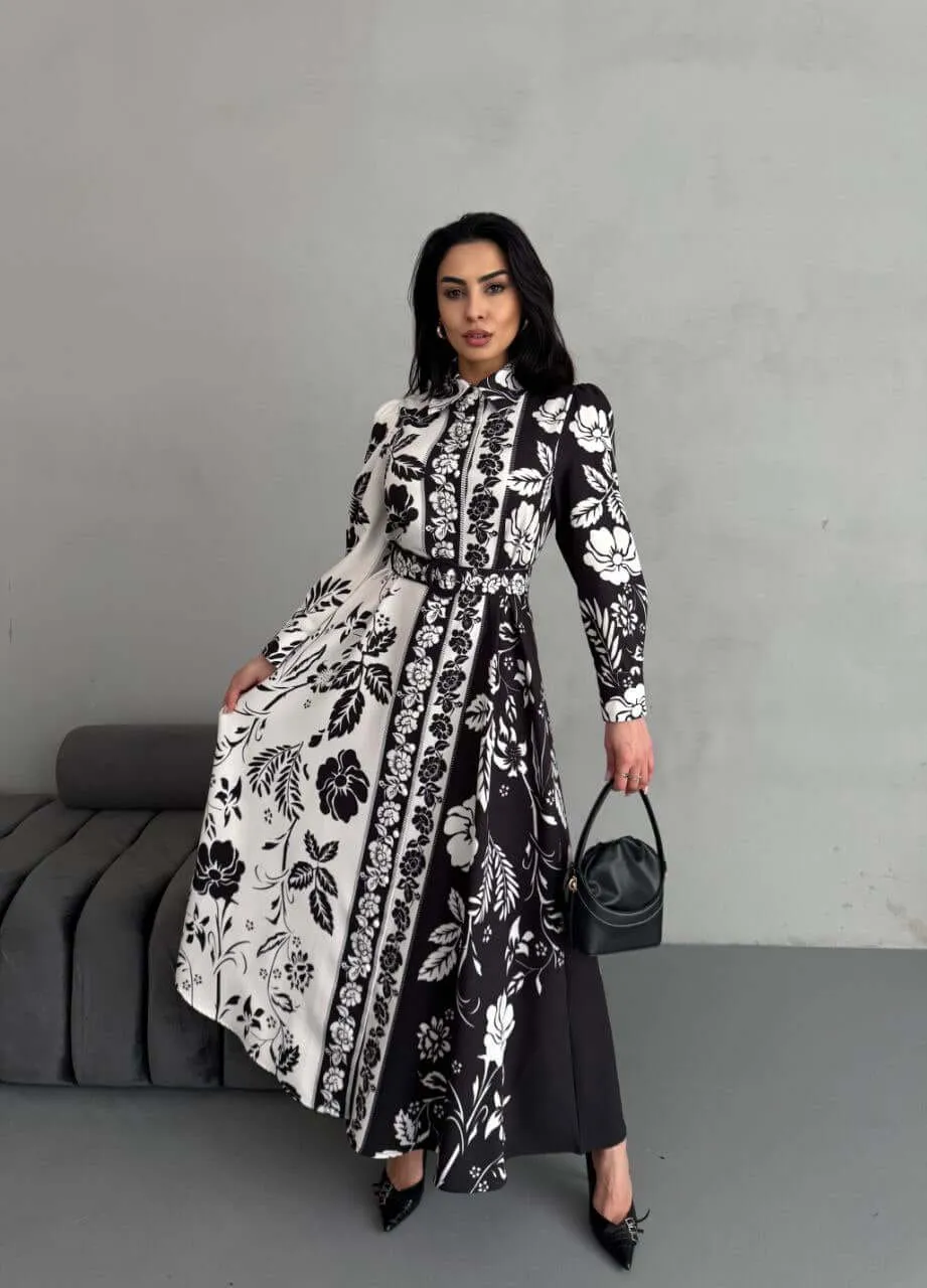 Floral Print Maxi Dress for Women