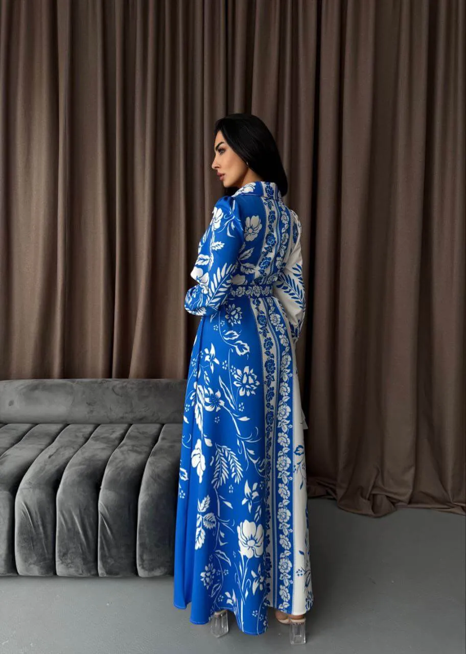 Floral Print Maxi Dress for Women