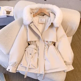 Freya - Fur-Hooded Jacket