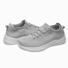 FUEL Trenzo Grey Women's Sneakers for Walking/Running | Comfortable, Lightweight & Breathable, Dailywear | Women's Stylish Footwear & Orthotic Technology
