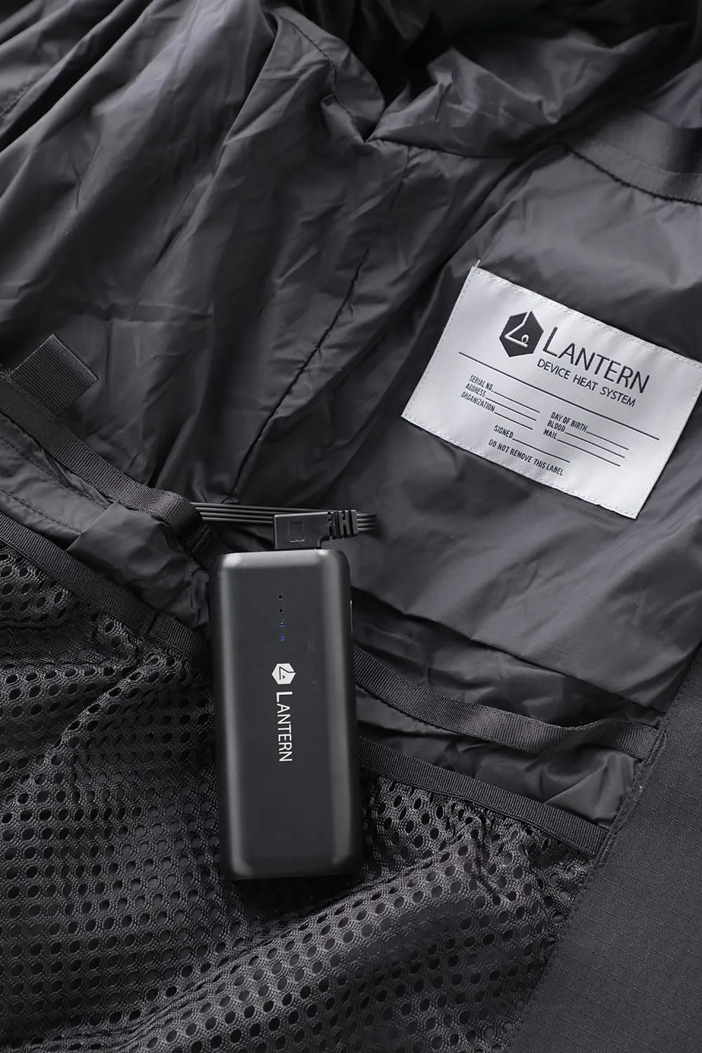 Heating Hooded Blouson