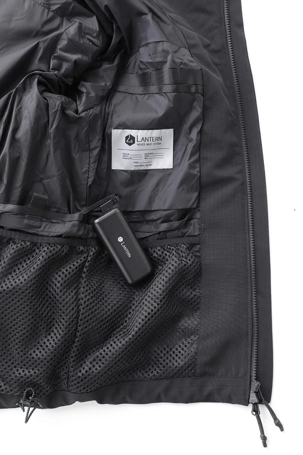 Heating Hooded Blouson