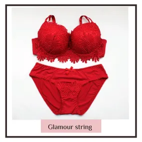 INS Womens Bras and Panties Lace Lingerie Bra Set