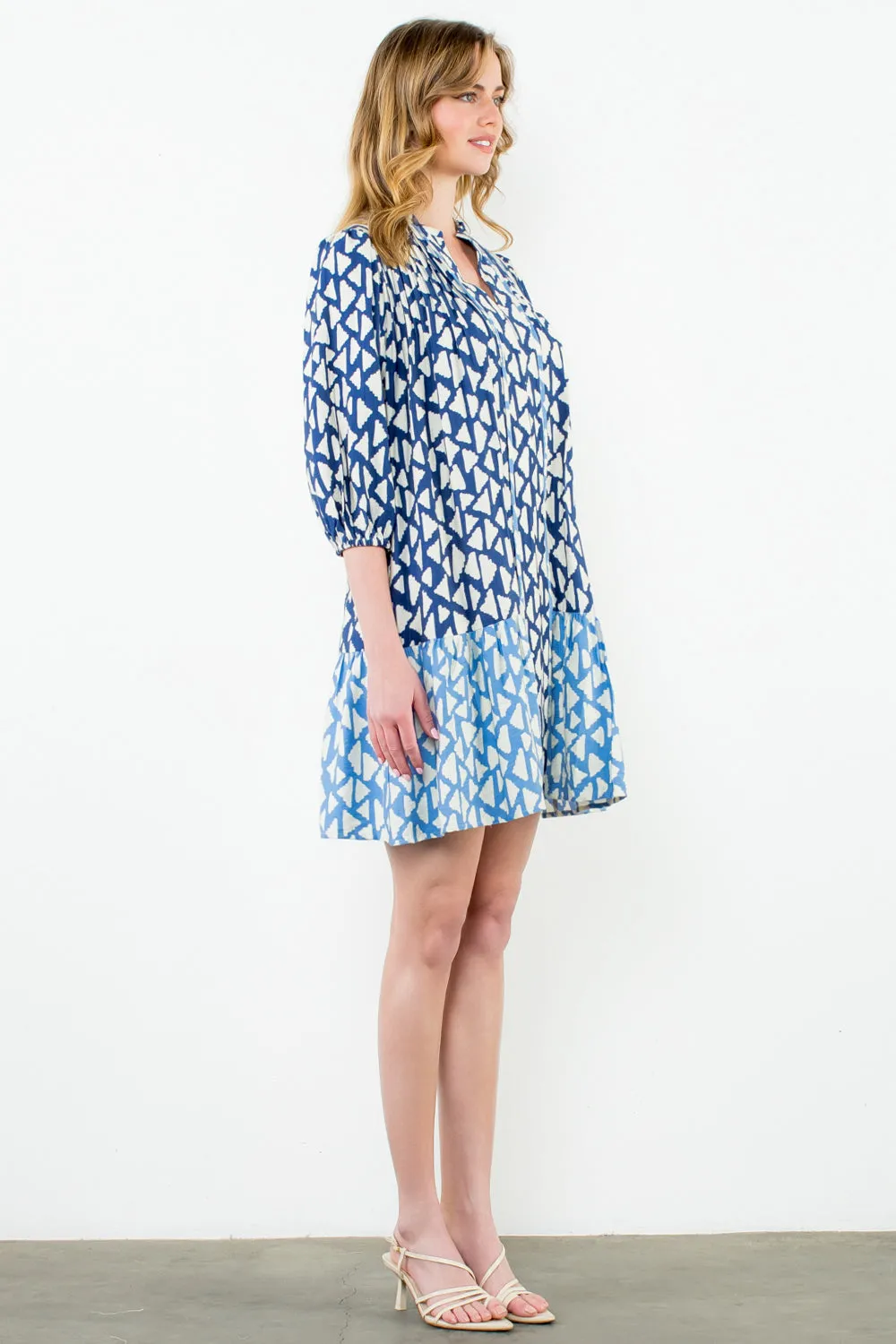 Isabel Short Sleeve Colorblock THML Dress