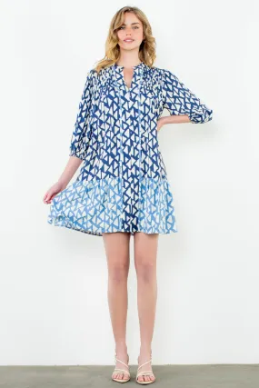 Isabel Short Sleeve Colorblock THML Dress