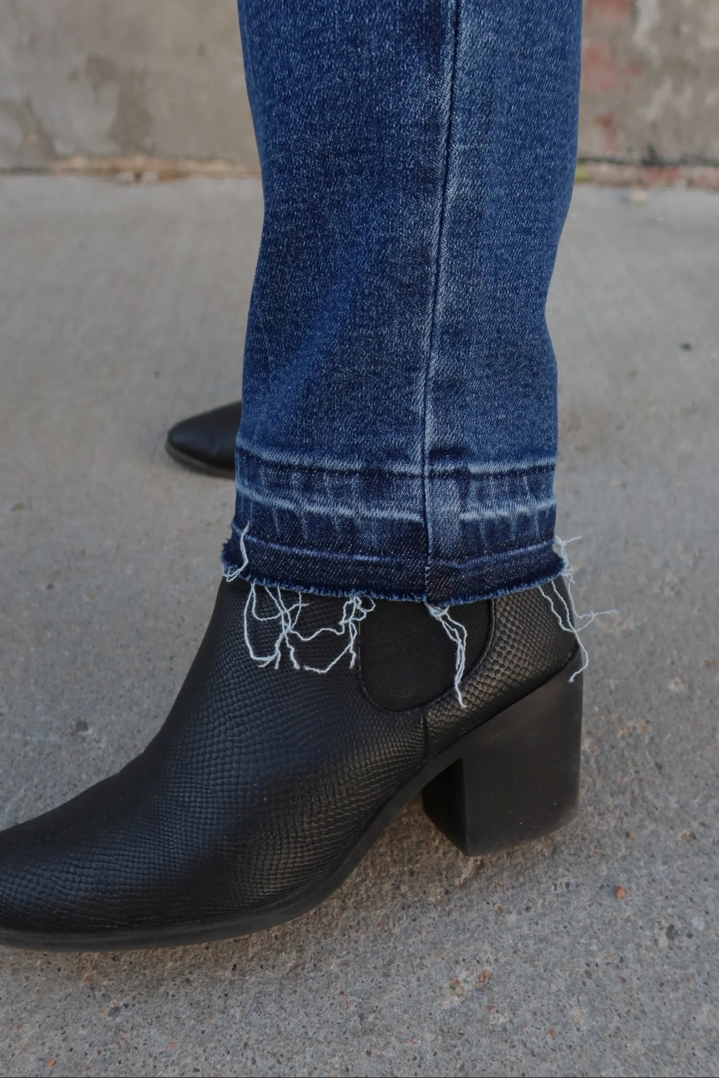JAG Cassie Chateau Blue Mid Rise Straight Leg Jeans
