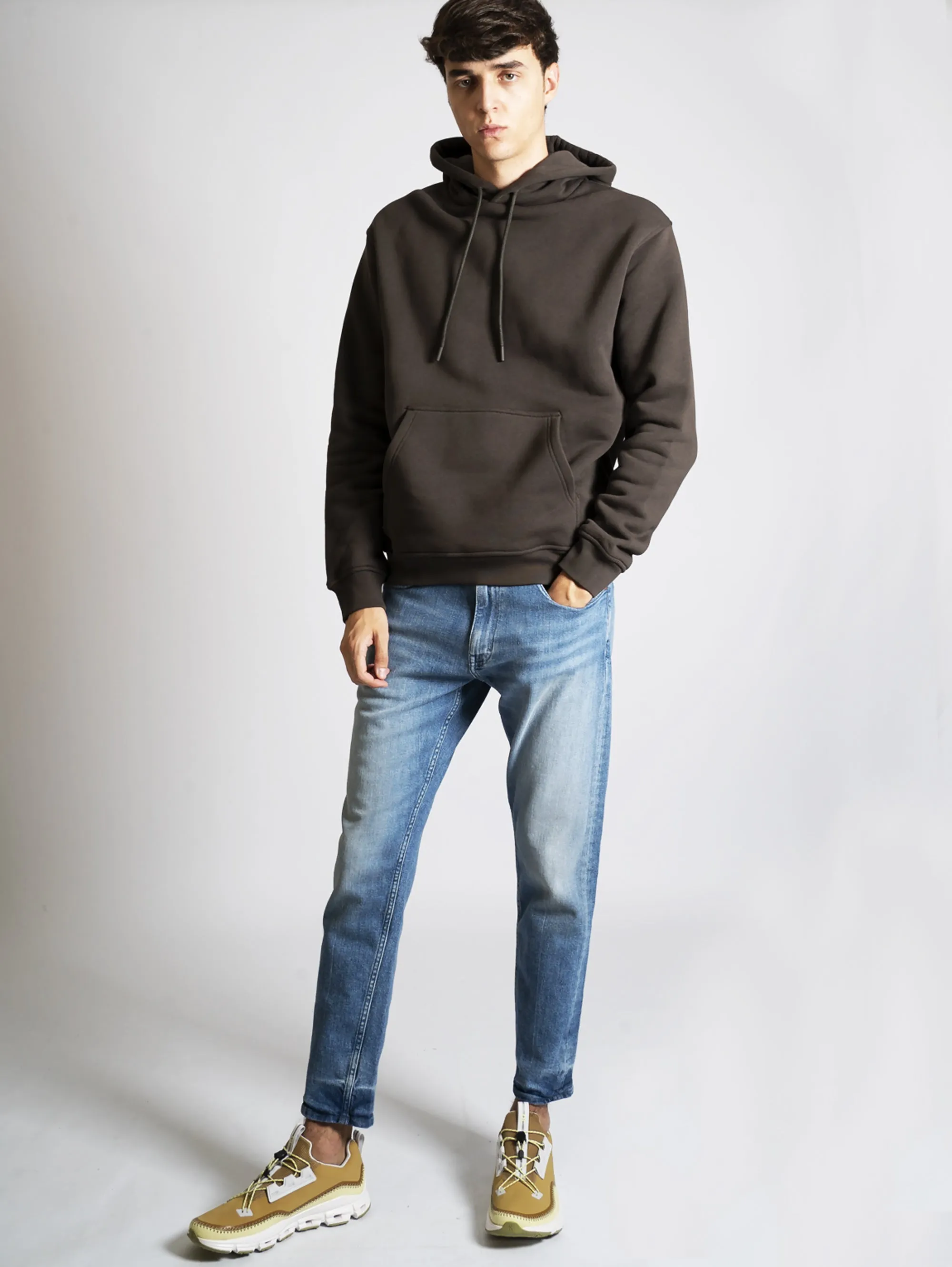 Jeans in Cotone Organico Blu