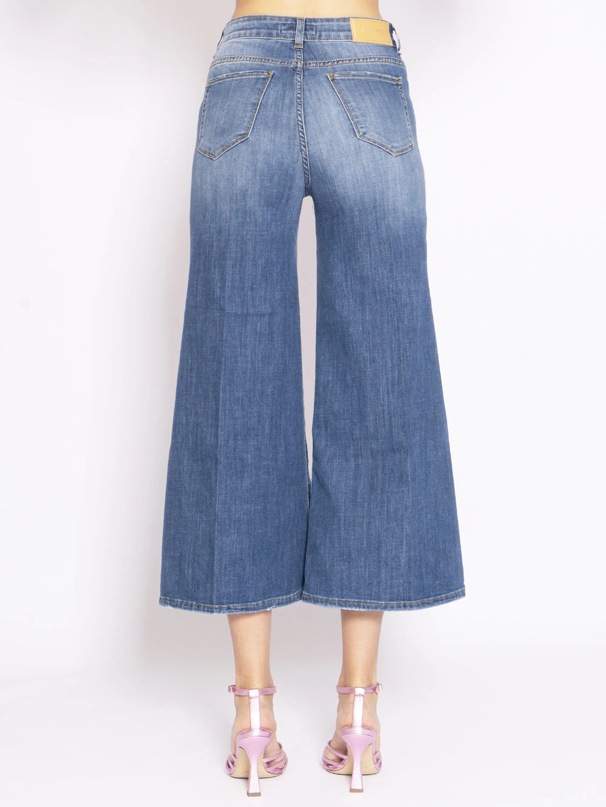 Jeans Palazzo - Light Blue