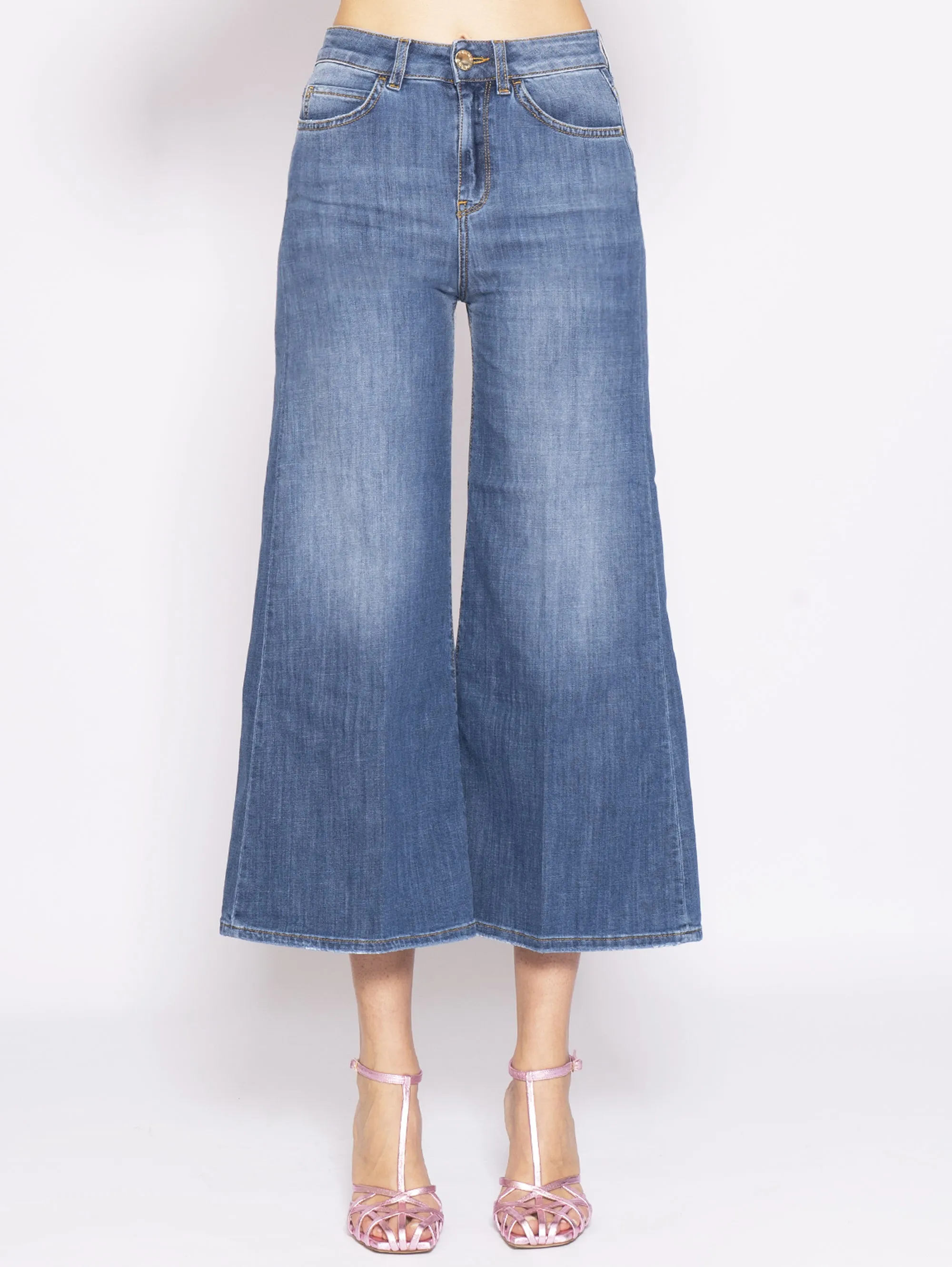 Jeans Palazzo - Light Blue